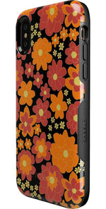 Flower Child | Bright Retro Floral Case iPhone Case get.casely 