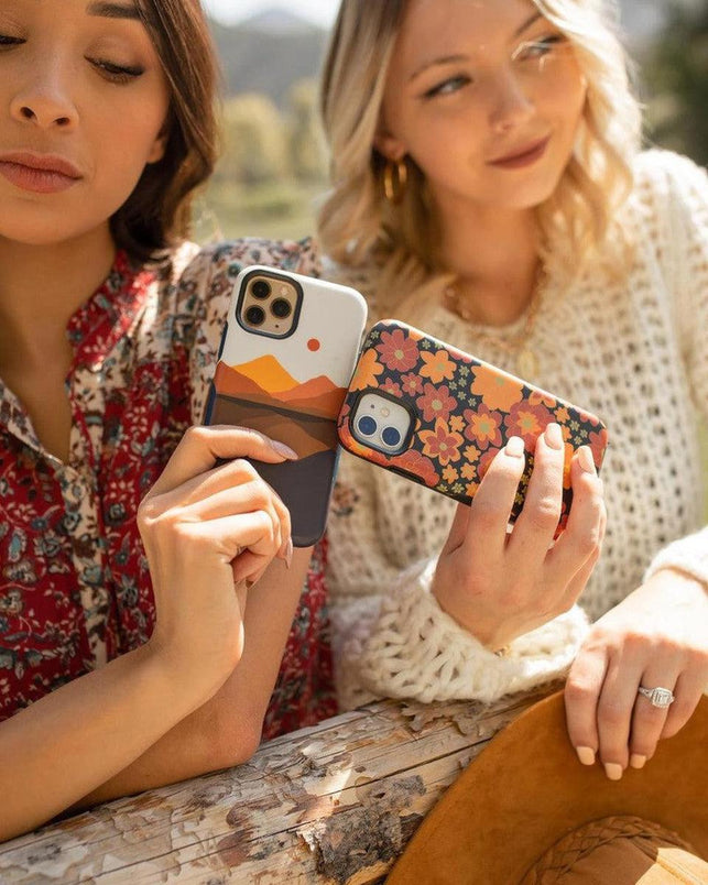 Flower Child | Bright Retro Floral Case iPhone Case get.casely 