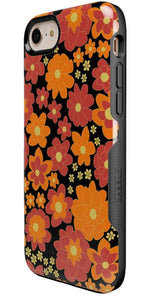 Flower Child | Bright Retro Floral Case iPhone Case get.casely 