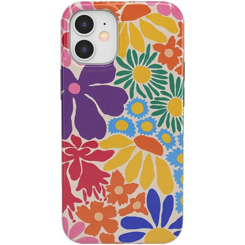 Flower Patch | Multi-Color Floral Case iPhone Case get.casely Classic iPhone 12