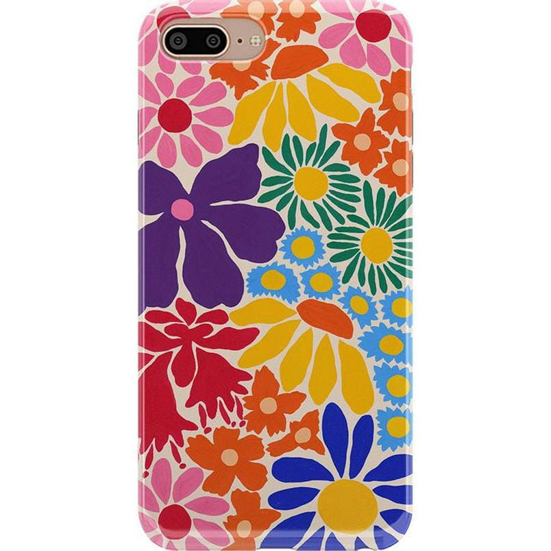 Flower Patch | Multi-Color Floral Case iPhone Case get.casely Classic iPhone 6/7/8 Plus