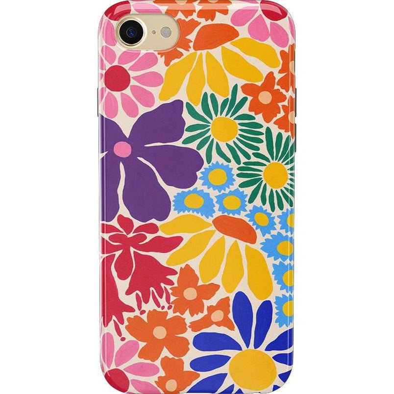Flower Patch | Multi-Color Floral Case iPhone Case get.casely Classic iPhone SE (2020 & 2022)