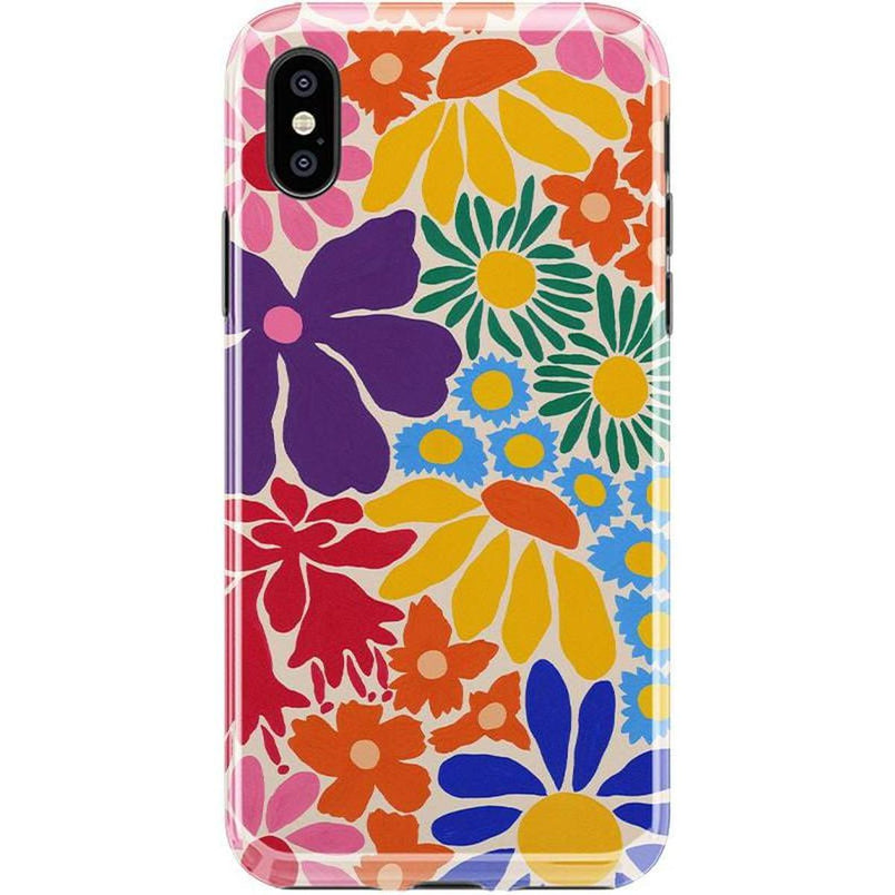 Flower Patch | Multi-Color Floral Case iPhone Case get.casely Classic iPhone XS Max