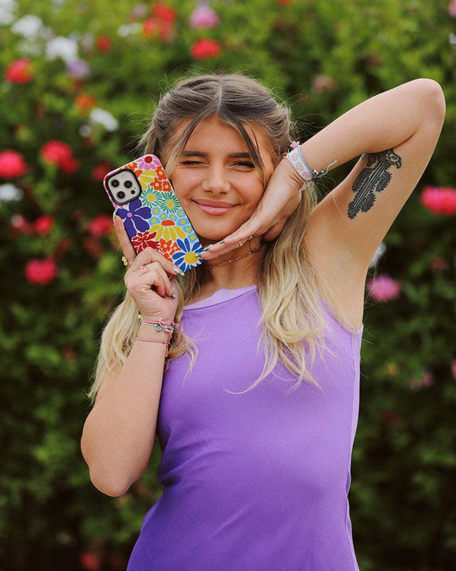 Flower Patch | Multi-Color Floral Case iPhone Case get.casely