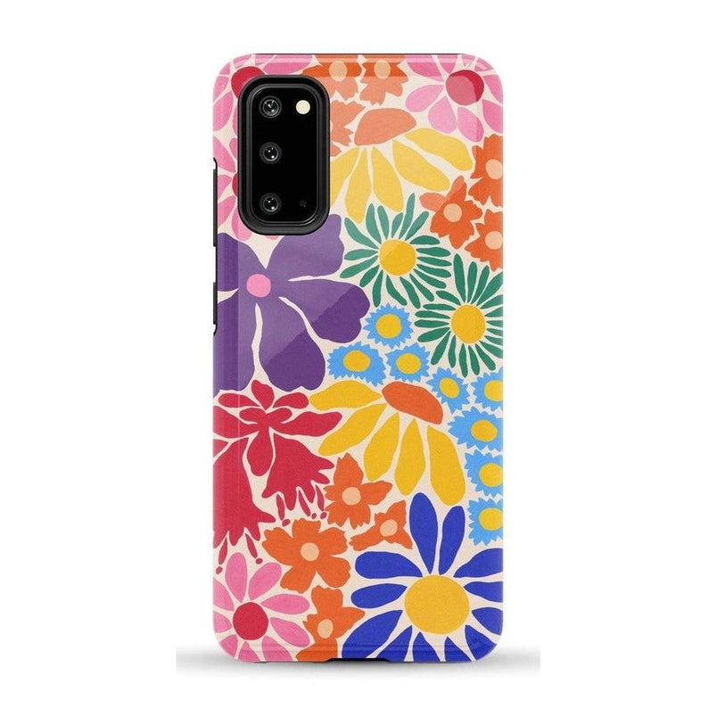 Flower Patch | Multi-Color Floral Samsung Case Samsung Case Casetry Galaxy S20