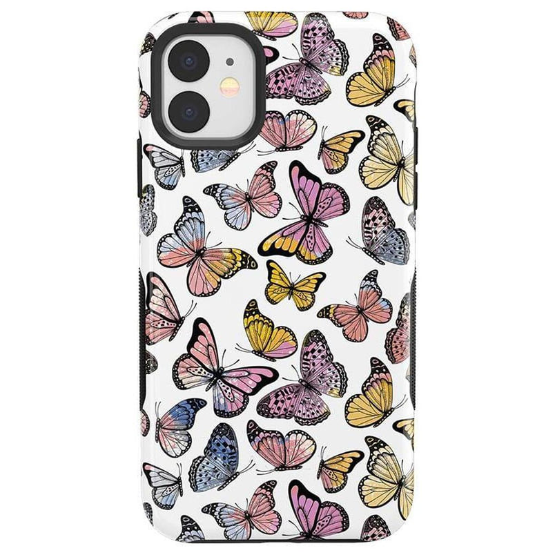 Free Spirit | Rainbow Butterfly Case iPhone Case get.casely Bold iPhone 11