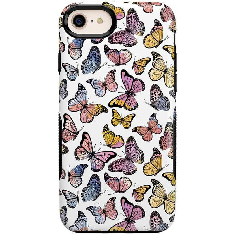 Free Spirit | Rainbow Butterfly Case iPhone Case get.casely Bold iPhone SE (2020 & 2022)