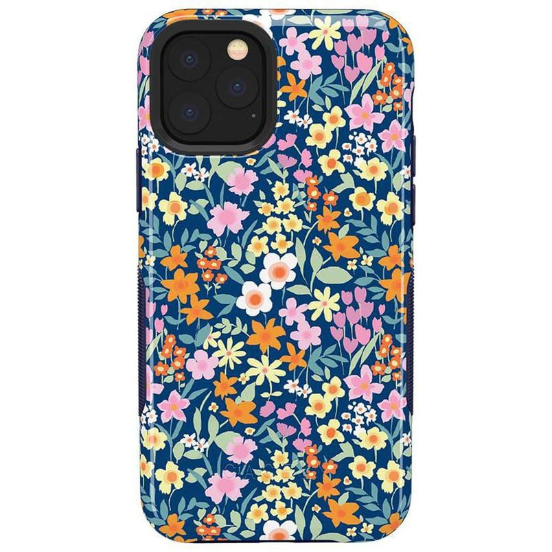 Full Bloom | Navy Floral Case iPhone Case get.casely Bold iPhone 11 Pro Max