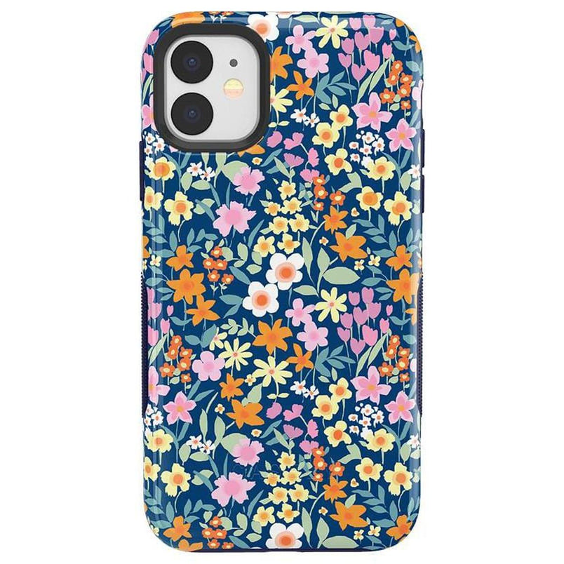Full Bloom | Navy Floral Case iPhone Case get.casely Bold iPhone 11