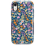 Full Bloom | Navy Floral Case iPhone Case get.casely Bold iPhone XR
