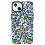 Full Bloom | Navy Floral Case iPhone Case get.casely Bold + MagSafe® iPhone 13