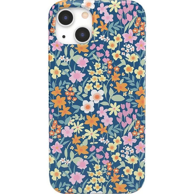 Full Bloom | Navy Floral Case iPhone Case get.casely Classic iPhone 13 Mini