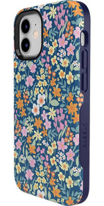 Full Bloom | Navy Floral Case iPhone Case get.casely