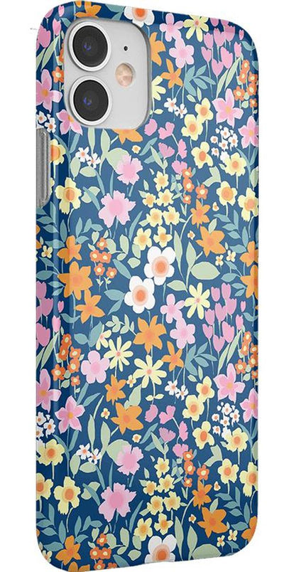 Full Bloom | Navy Floral Case iPhone Case get.casely