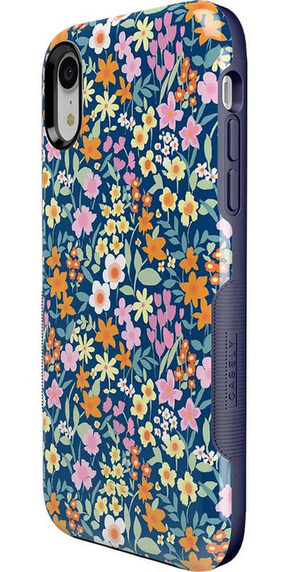 Full Bloom | Navy Floral Case iPhone Case get.casely