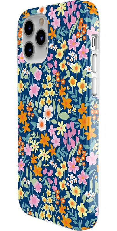 Full Bloom | Navy Floral Case iPhone Case get.casely