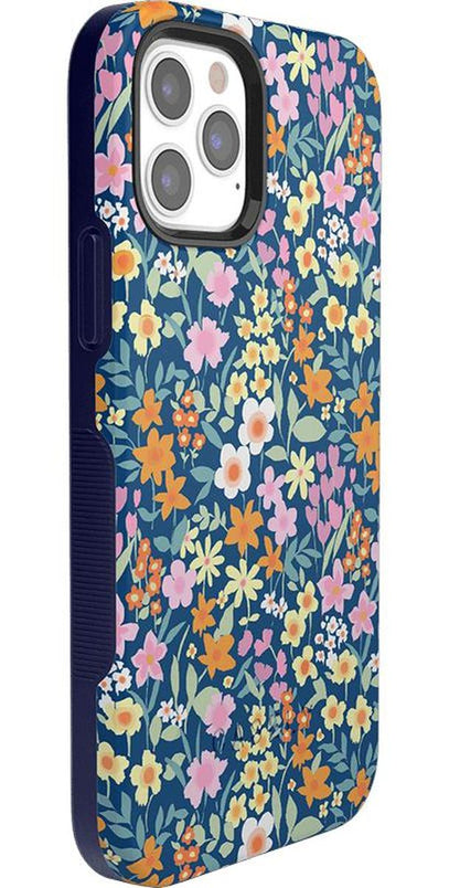 Full Bloom | Navy Floral Case iPhone Case get.casely