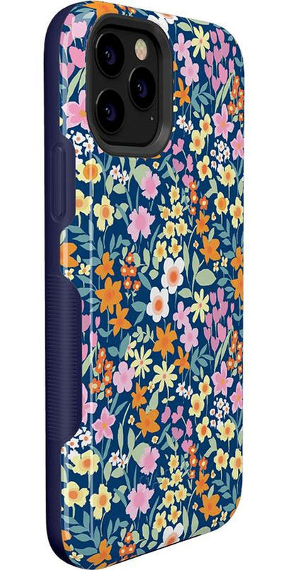 Full Bloom | Navy Floral Case iPhone Case get.casely
