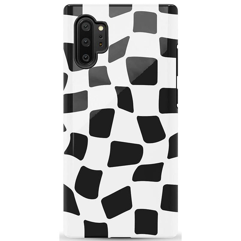Funky Checkerboard | High Contrast Design Case Phone Case Casetry Essential Galaxy Note 10 Plus