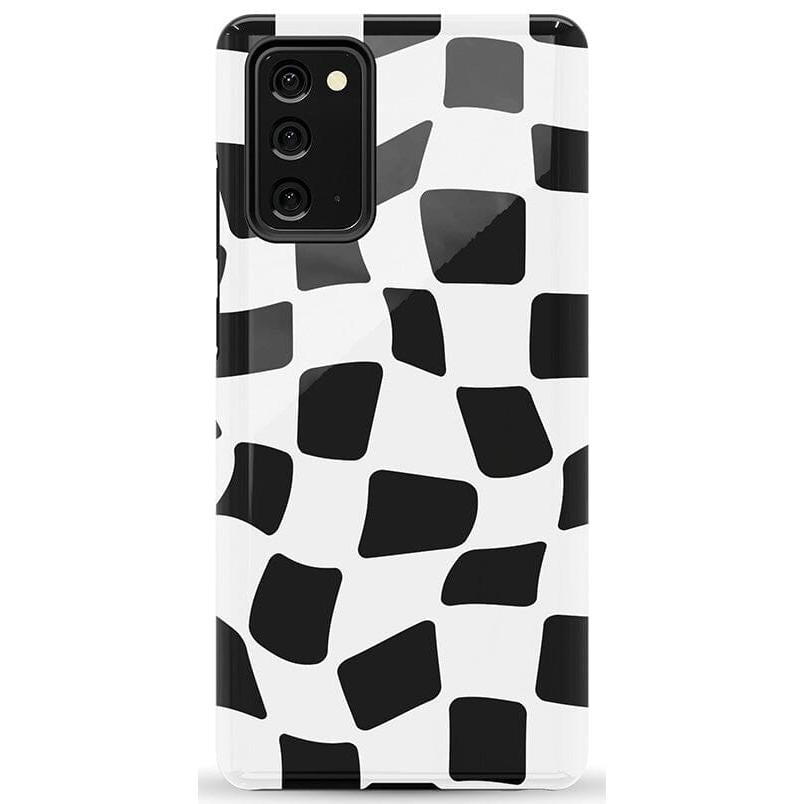 Funky Checkerboard | High Contrast Design Case Phone Case Casetry Essential Galaxy Note 20