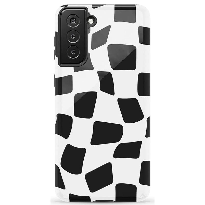 Funky Checkerboard | High Contrast Design Case Phone Case Casetry Essential Galaxy S21 Plus