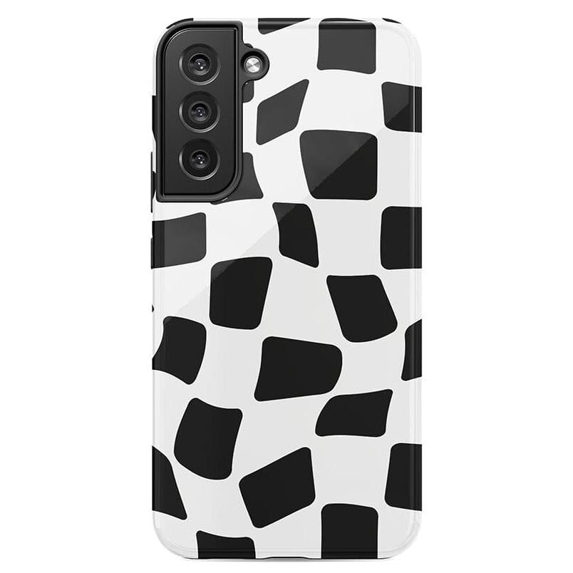 Funky Checkerboard | High Contrast Design Case Phone Case Casetry Essential Galaxy S22 Plus