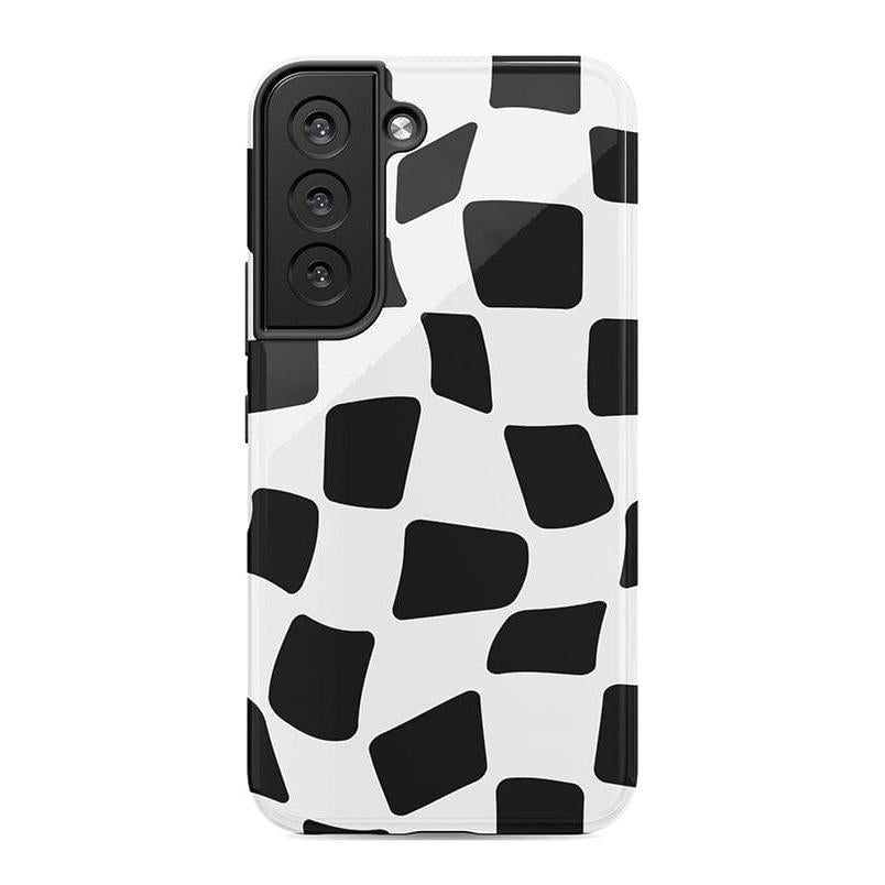 Funky Checkerboard | High Contrast Design Case Phone Case Casetry Essential Galaxy S22