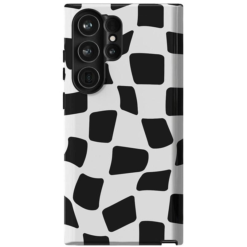Funky Checkerboard | High Contrast Design Case Phone Case Casetry Essential Galaxy S24 Ultra
