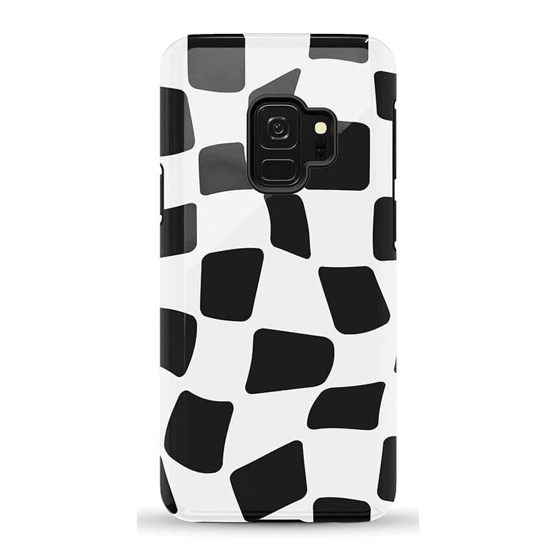 Funky Checkerboard | High Contrast Design Case Phone Case Casetry Essential Galaxy S9