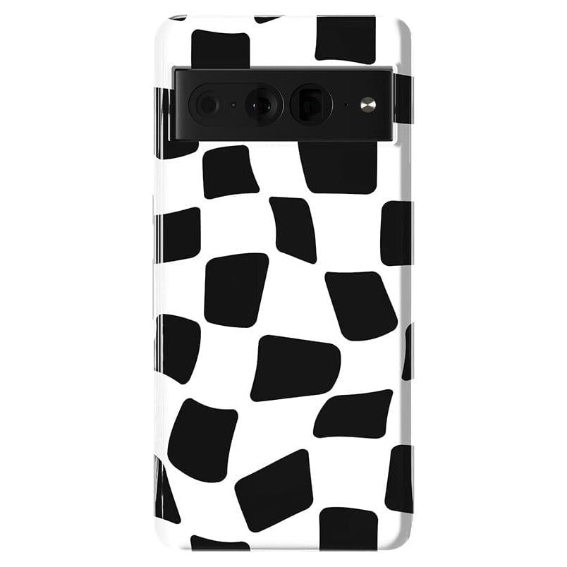 Funky Checkerboard | High Contrast Design Case Phone Case Casetry Essential Google Pixel 7 Pro