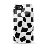 Funky Checkerboard | High Contrast Design Case Phone Case Casetry Essential iPhone SE (2020 & 2022)