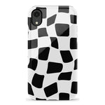 Funky Checkerboard | High Contrast Design Case Phone Case Casetry Essential iPhone XR 