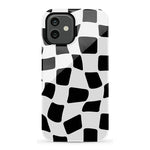 Funky Checkerboard | High Contrast Design Case Phone Case Casetry Essential iPhone 12 Pro