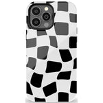 Funky Checkerboard | High Contrast Design Case Phone Case Casetry Essential + MagSafe® iPhone 13 Pro Max