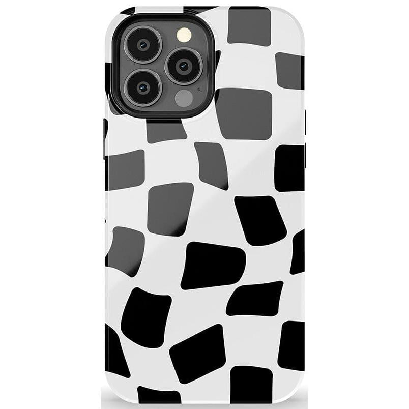 Funky Checkerboard | High Contrast Design Case Phone Case Casetry Essential + MagSafe® iPhone 13 Pro Max