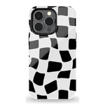 Funky Checkerboard | High Contrast Design Case Phone Case Casetry Essential + MagSafe® iPhone 13 Pro