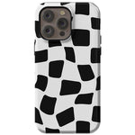 Funky Checkerboard | High Contrast Design Case Phone Case Casetry Essential + MagSafe® iPhone 14 Pro Max