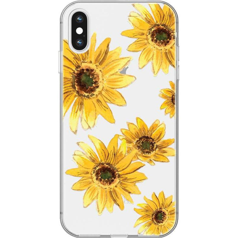 Golden Garden | Yellow Sunflower Floral Case iPhone Case get.casely Classic iPhone X / XS 