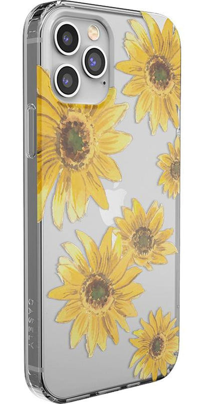 Golden Garden | Yellow Sunflower Floral Case iPhone Case get.casely 
