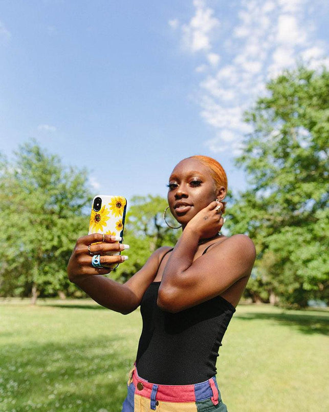 Golden Garden | Yellow Sunflower Case iPhone Case get.casely 