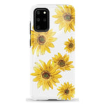 Golden Garden | Yellow Sunflower Floral Samsung Case Samsung Case Casetry Galaxy S20 Plus