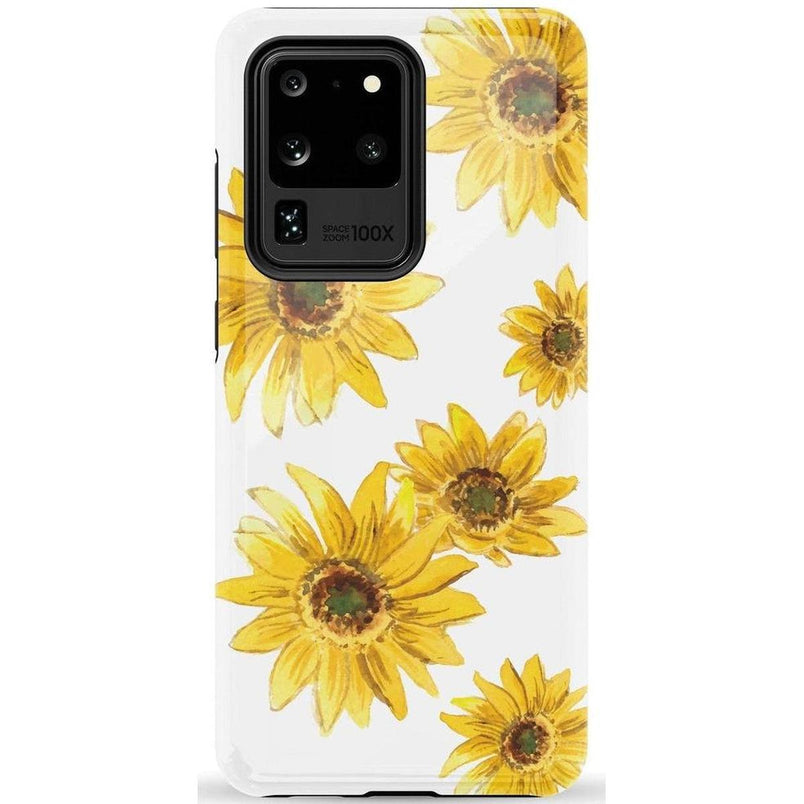 Golden Garden | Yellow Sunflower Floral Samsung Case