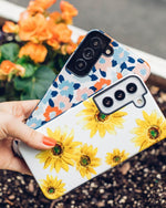Golden Garden | Yellow Sunflower Samsung Case Samsung Case get.casely 