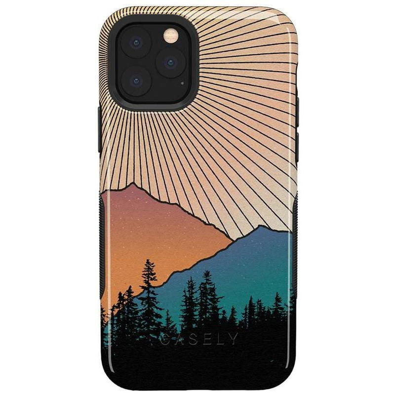 Golden Hour | Mountain Sunset Case iPhone Case get.casely Bold iPhone 11 Pro Max