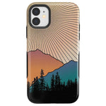 Golden Hour | Mountain Sunset Case iPhone Case get.casely Bold iPhone 11
