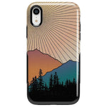 Golden Hour | Mountain Sunset Case iPhone Case get.casely Bold iPhone XR