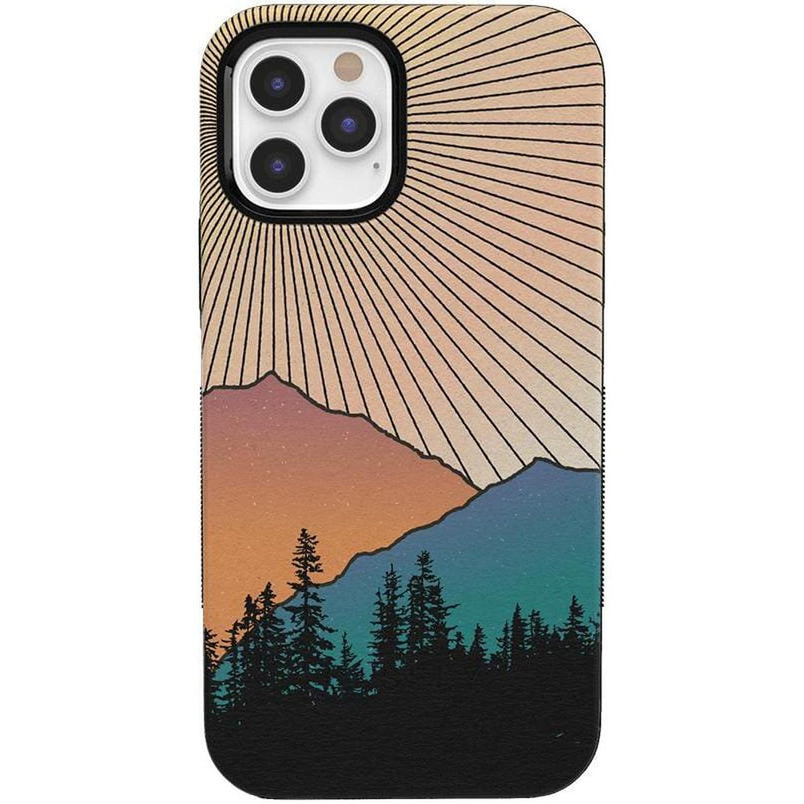 Golden Hour | Mountain Sunset Case iPhone Case get.casely Bold + MagSafe® iPhone 12 Pro Max