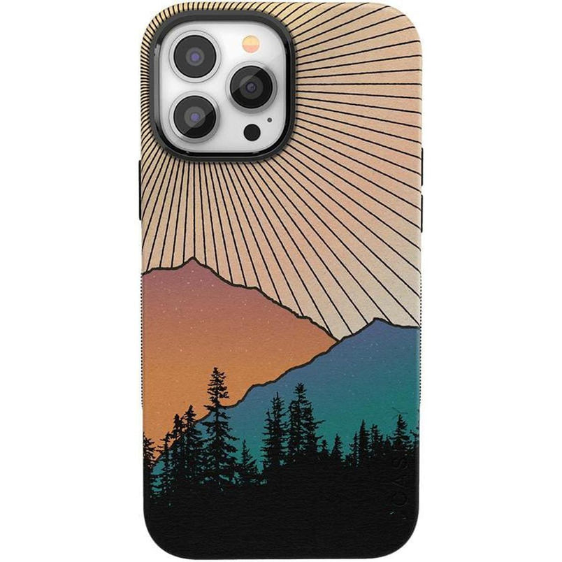 Golden Hour | Mountain Sunset Case iPhone Case get.casely Bold + MagSafe® iPhone 13 Pro Max