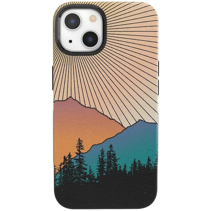 Golden Hour | Mountain Sunset Case iPhone Case get.casely Bold + MagSafe® iPhone 13