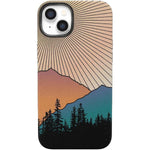 Golden Hour | Mountain Sunset Case iPhone Case get.casely Bold + MagSafe® iPhone 14